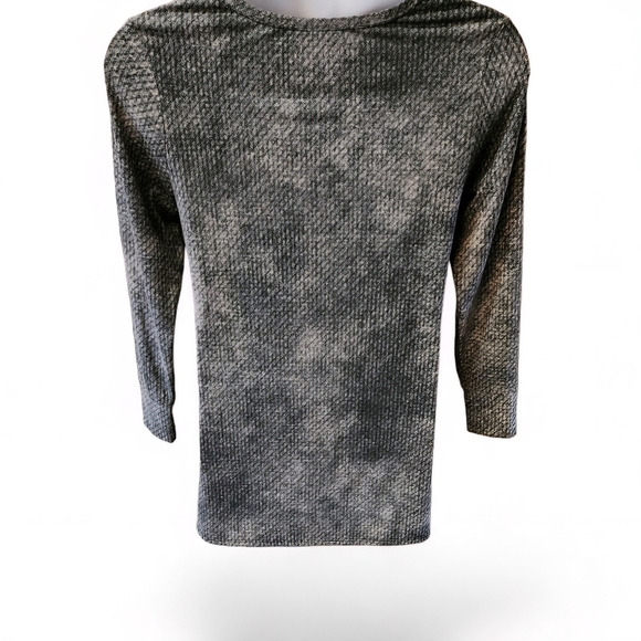 LULAROE Women's super soft oversized V- neck LongSleeve snake print tunic top - Picture 13 of 15